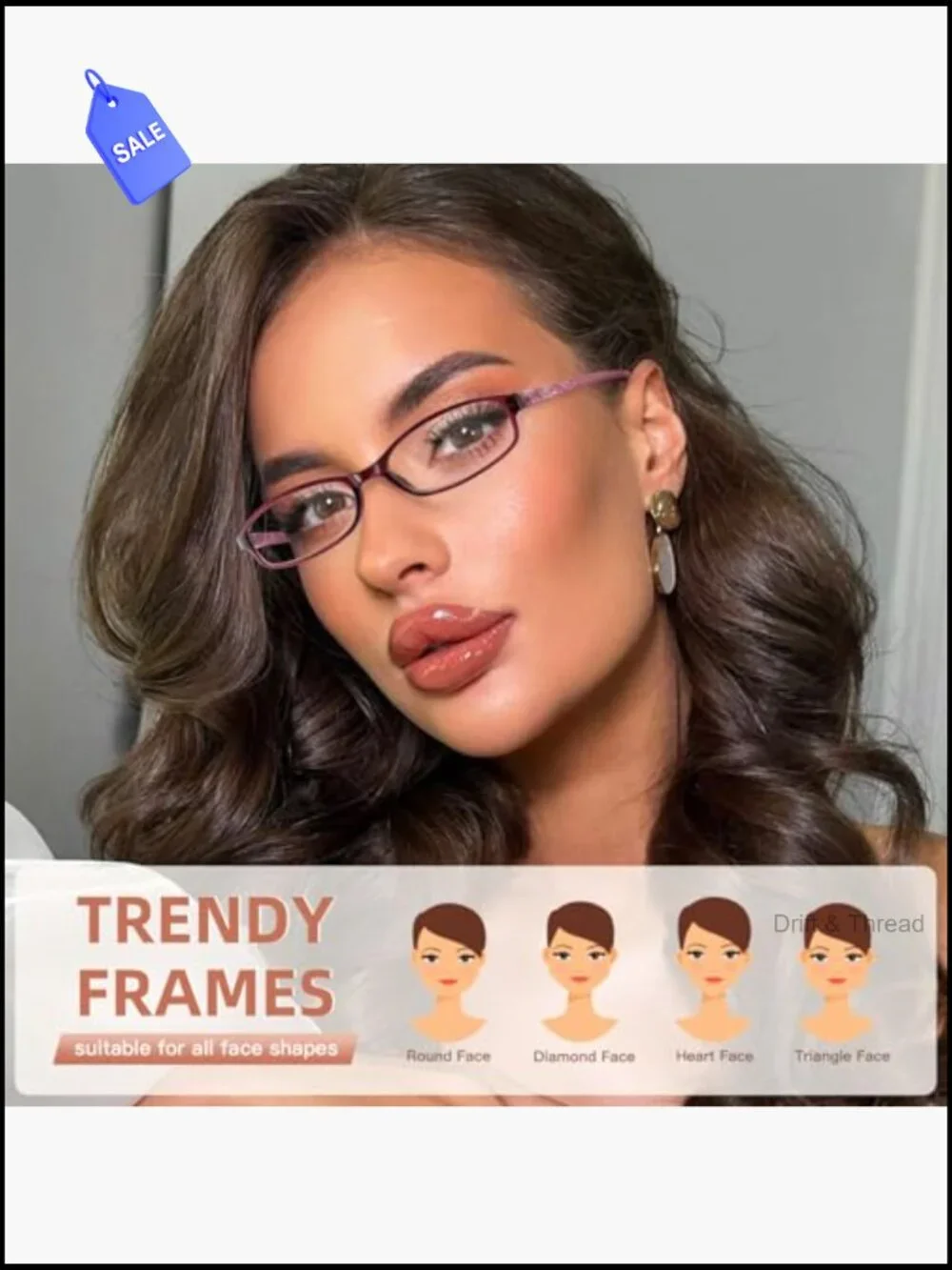6 Pack Blue Light Blocking Reading Glasses for Women with Spring Hinge